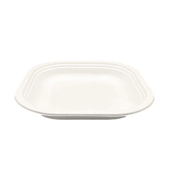 Barquettes plates thermoscellables 18x18 cm - Emballage alimentaire pratique et sûr.
