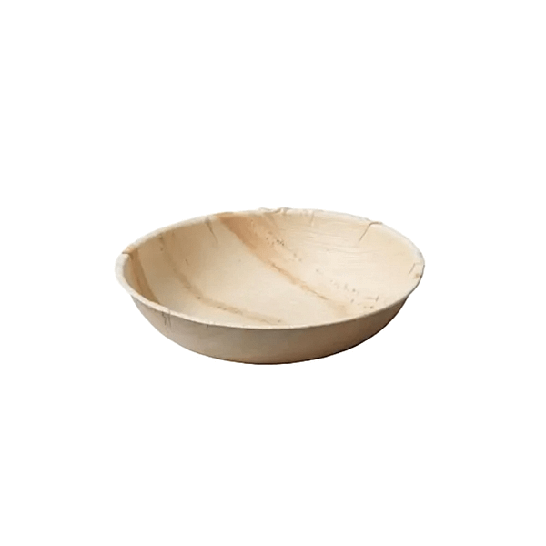 Grands bols compostables en feuilles de palmier 3000 ml, lot de 50.