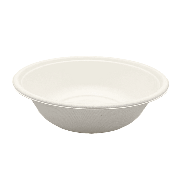 Bols en pulpe de cellulose et PLA, 900 ml, lot de 100, compostables et biodégradables.