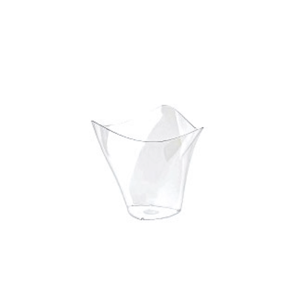 Bols transparents en plastique compostable 300 ml, 450 pcs, biodégradables et respectueux de l'environnement.