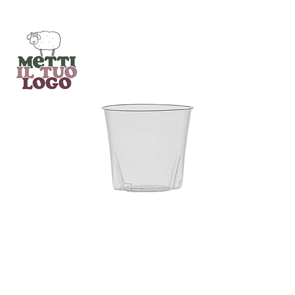 Bouteille personnalisée 50cc bioplastique PLA - Alternative écologique