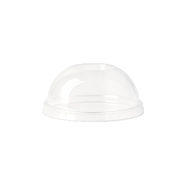 Couvercle dôme 9.5cm sans trou - Lot de 100