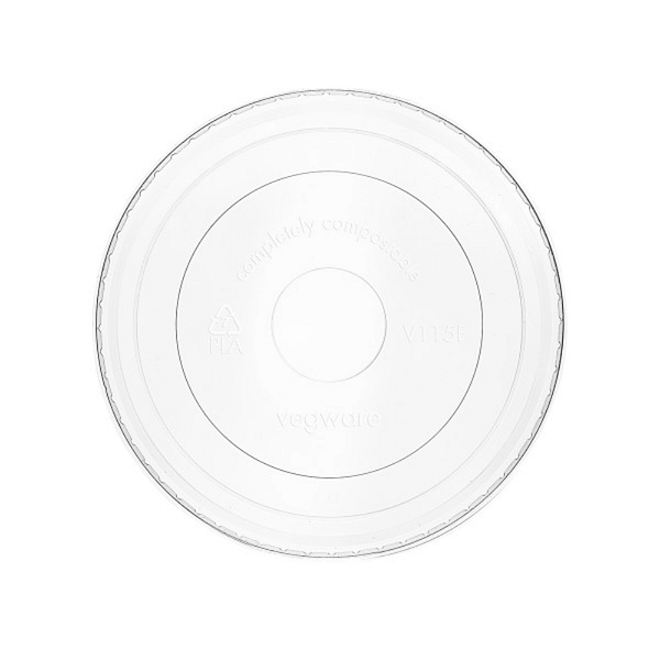 Couvercle pour bols à soupe de 350 ml, 470 ml, 700 ml et 950 ml, 100 pcs, compostables et biodégradables.