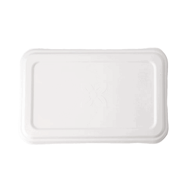 Couvercle plateau 2 compartiments 1000ml lot de 100