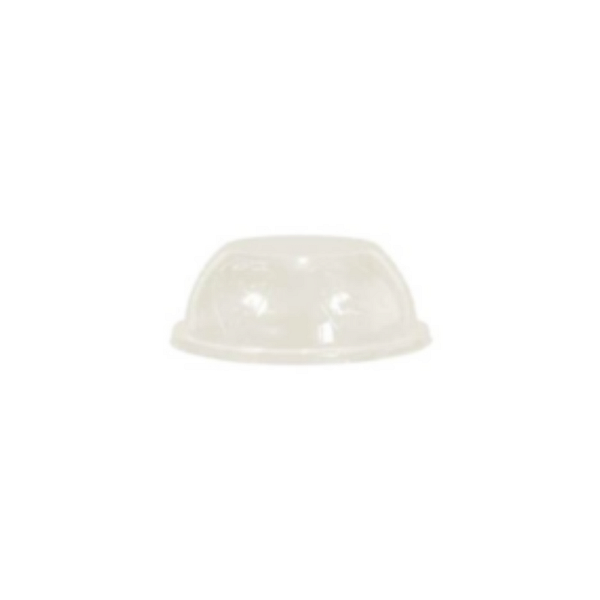 Couvercles PLA biodégradables pour coupes à glace 100cc - pack de 600