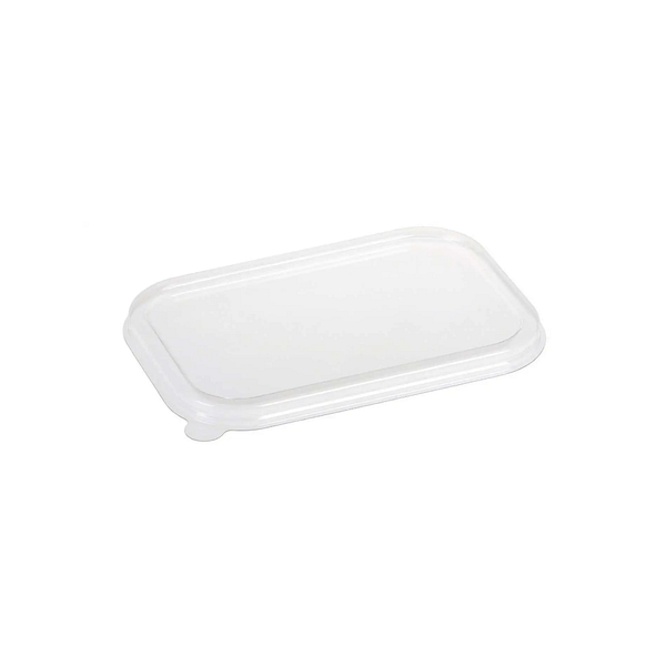Couvercles PLA biodégradables pour barquettes 500-650ml (lot de 125)