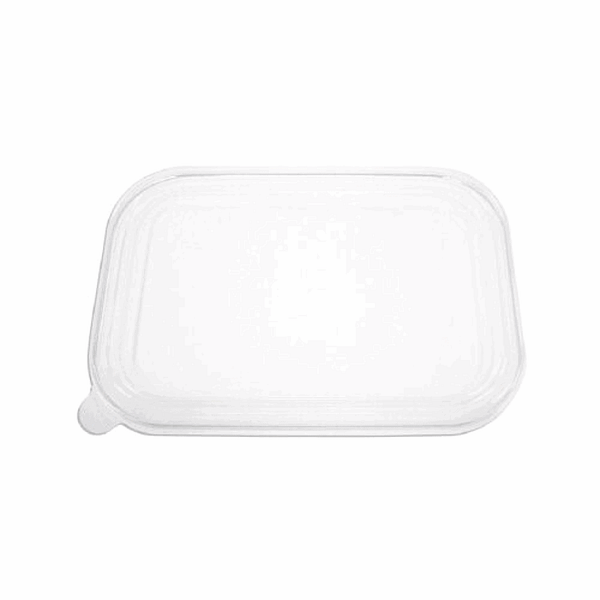 Couvercles PLA biodégradables pour barquettes 850-1000ml - Lot de 130