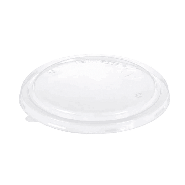 Couvercles compostables en PLA pour saladiers 1200 ml, lot de 100.