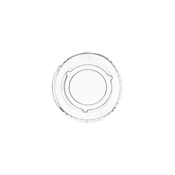 Couvercles en PLA pour gobelets 15 à 30 ml, compostables et biodégradables, ø 4,5 cm