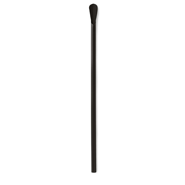 Cuillère compostable noire type paille 21cm - Lot de 250