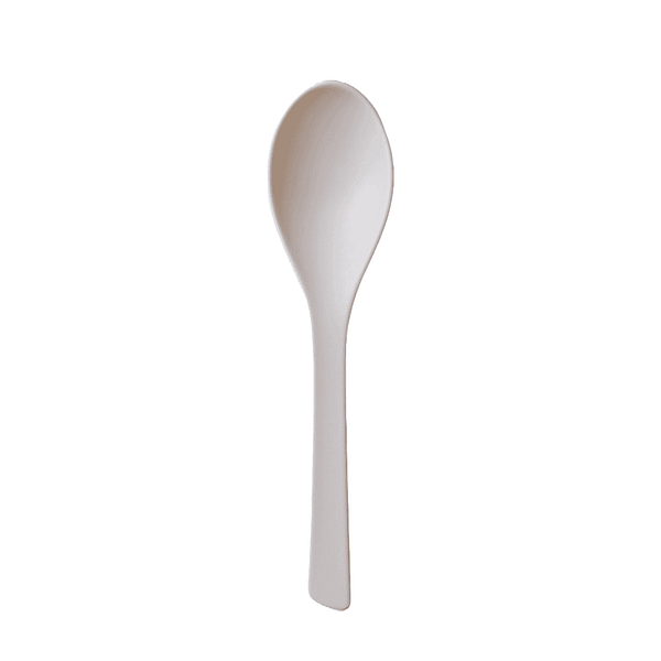 Cuillères réutilisables en plastique rigide 17 cm.