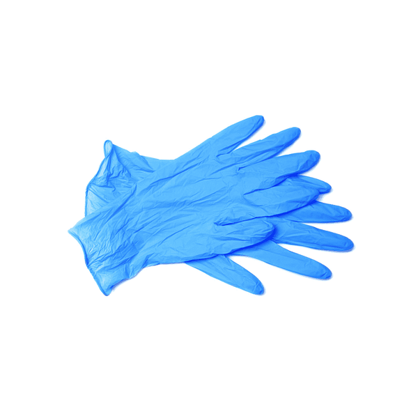 Gants en nitrile bleu taille M 100 pcs