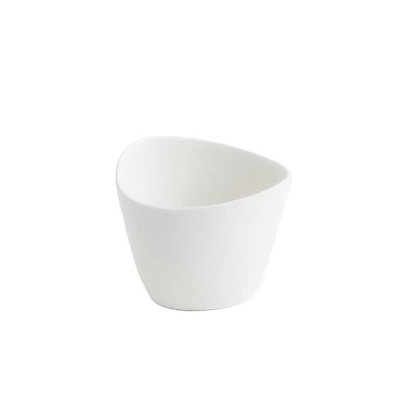 Coupelle apéritif 130 ml en pulpe de cellulose et PLA, compostable et biodégradable