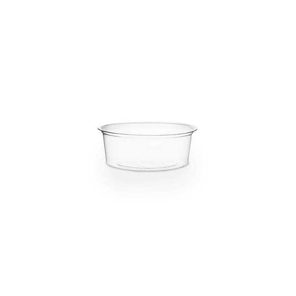 Gobelet porte-sauce en bioplastique PLA 60 ml, compostable et biodégradable, ø 7 cm