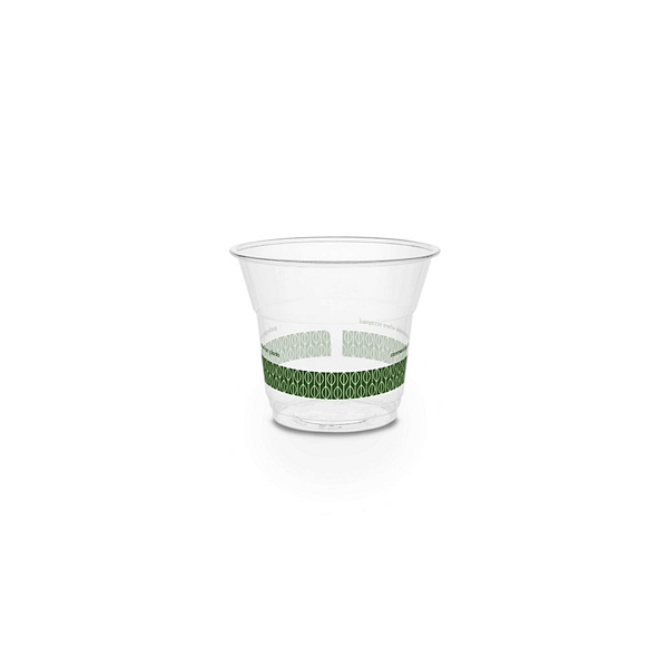 Gobelets biodégradables 150 ml - Pack économique de 100 unités.