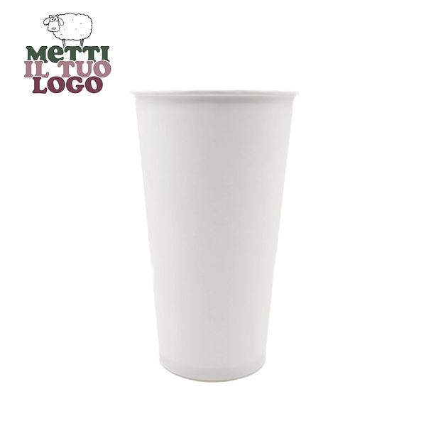 Gobelet carton personnalisé 500 ml - Votre logo ici