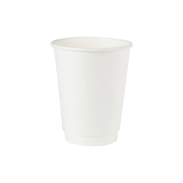 Gobelets papier double paroi 430ml - Lot économique 100 unités
