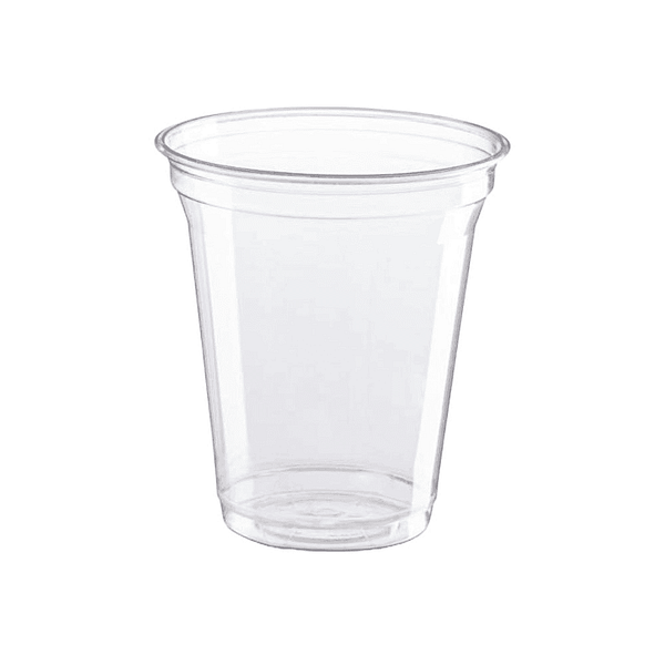 Gobelets transparents compostables 530 ml - Pack de 800 unités