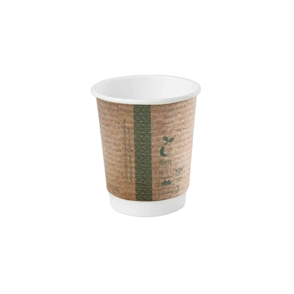 Gobelets thermiques jetables double paroi 280ml - Pack de 50