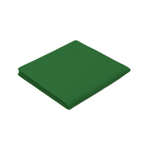 Nappe TNT verte 100x100 cm compostable.