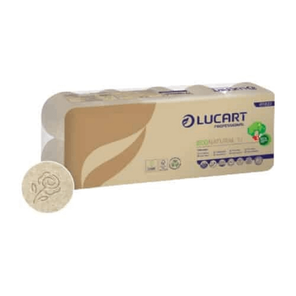 Papier toilette avana Ecolabel, 20 rouleaux, 100 % recyclé.