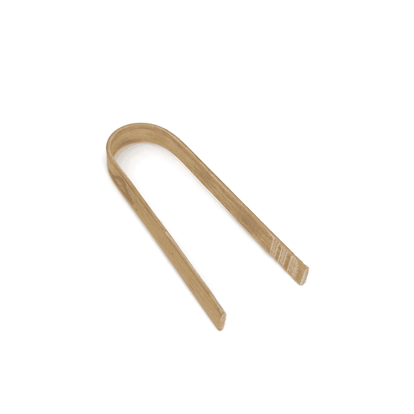 Pinces à épiler en bois Finger Food 8 cm compostables.