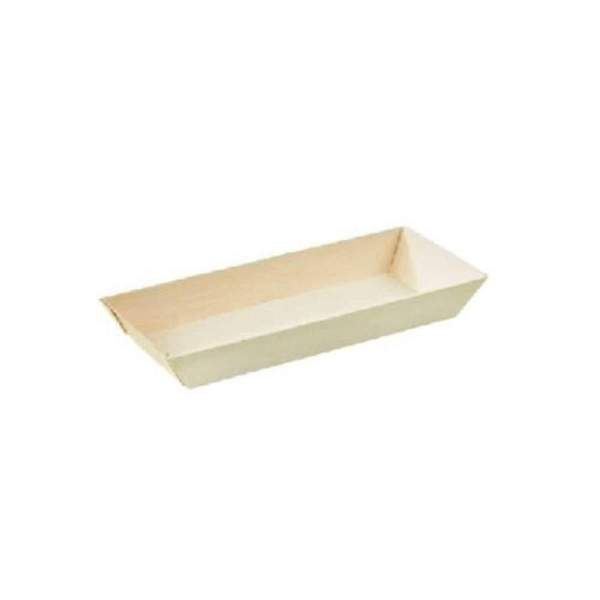 Plateau à sushi en bois naturel pour 100 pièces - Élégance et praticité.