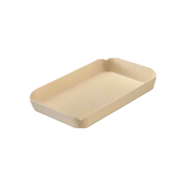 Plateau bois écologique 18x10.5cm - Pack économique 500 pièces