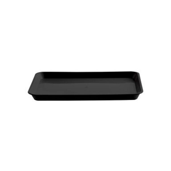 Plateaux de présentation noirs pour bar, dimensions 36x25 cm.