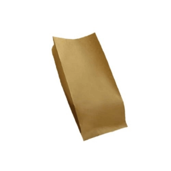 Sachets en papier kraft brun FSC 15×30 cm pour aliments, biodégradables et compostables.