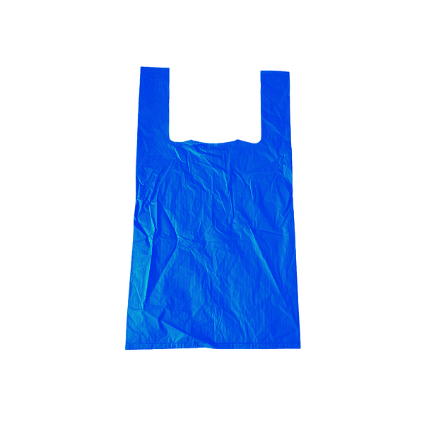 Sacs plastiques compostables bleu 30x20x50 cm, 300 pcs, biodégradables et compostables.