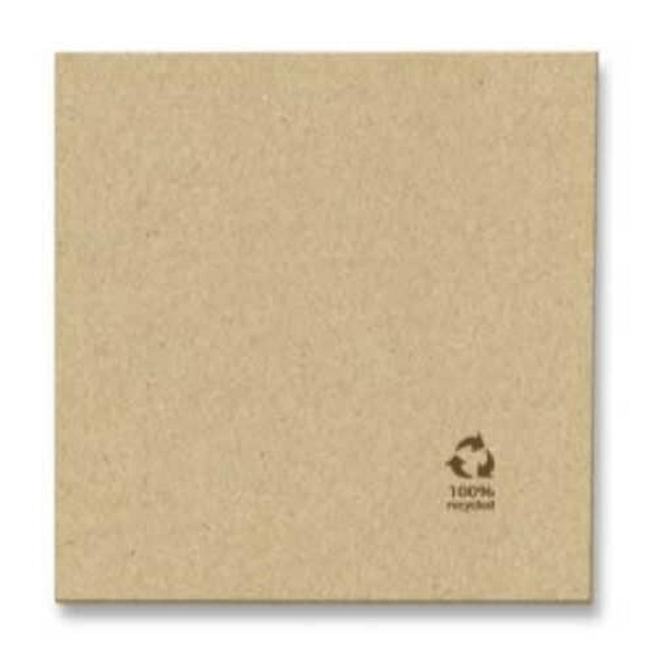 Serviette écologique 30x30 1 pli - Label de qualité environnementale