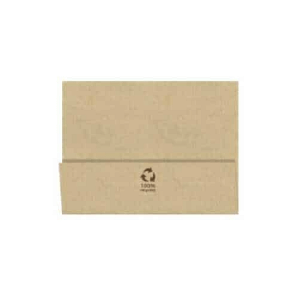 Serviettes distributeur havane végétal 1 pli - Lot de 800