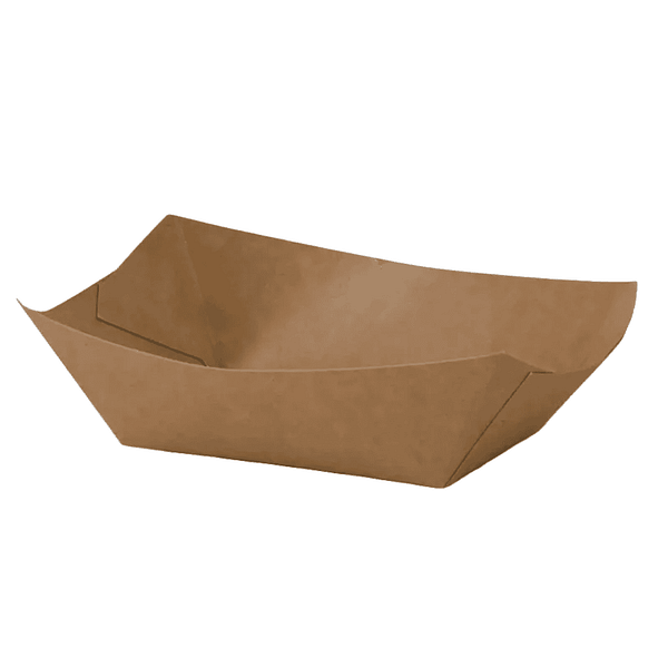 Soucoupes apéritives en carton 200 ml compostables.
