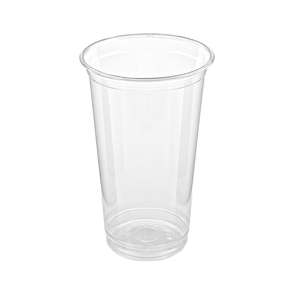 Verres à bière biodégradables transparents 640ml - Lot de 100