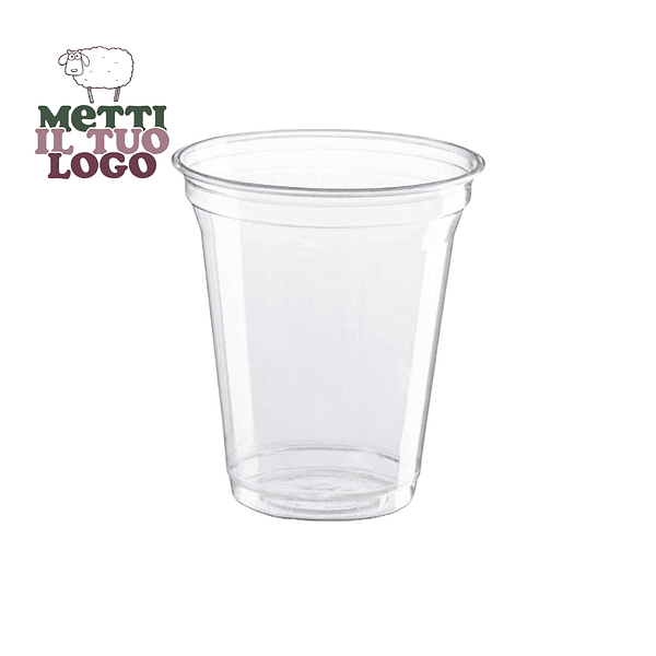 Verres à bière personnalisables en bioplastique : 415 ml et 300 ml, votre logo ici.
