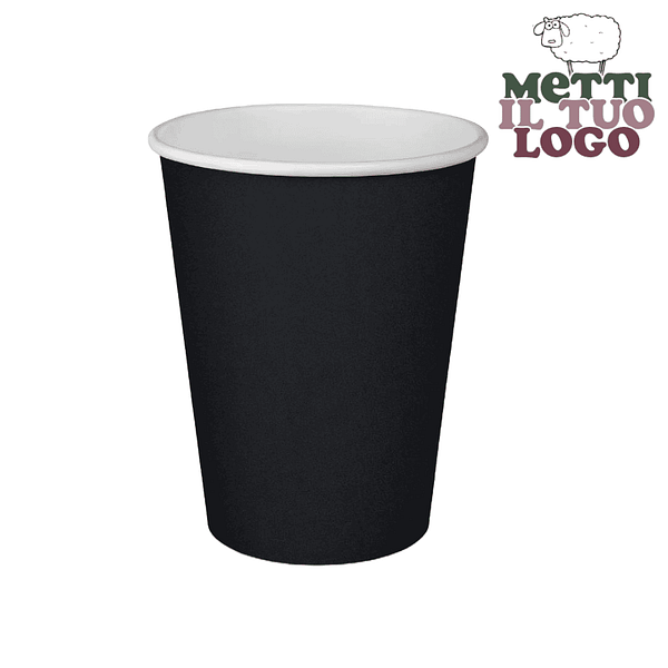 Verres à cappuccino noirs personnalisés 430 ml - Cliquez pour voir !
