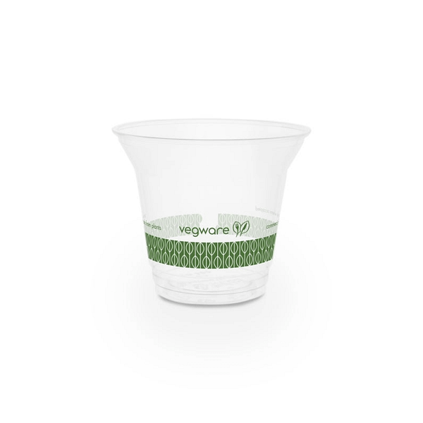 Verres à cocktail biodégradables 300 ml - Pack de 100, alternative écologique.