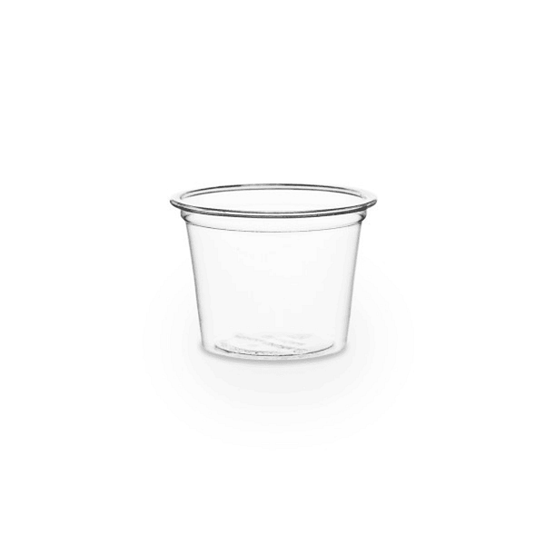 Gobelets de dégustation transparents en PLA 30 ml, compostables et biodégradables